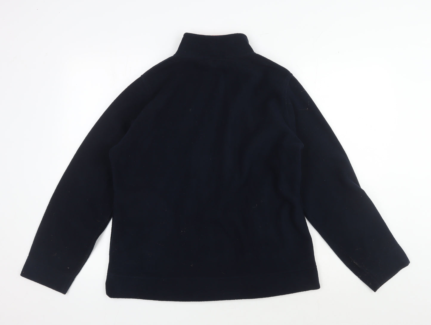 EWM Women's Black Fleece Jacket M Full Zip Casual