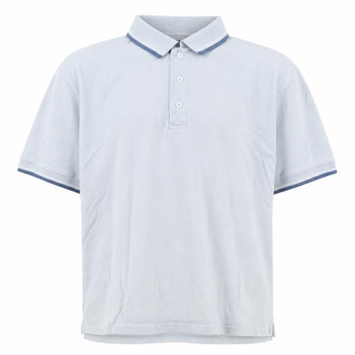 EWM Men's Blue Polo Shirt - L - Short Sleeve Casual