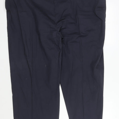 Peter Christian Women's Black Straight Trousers Size 42