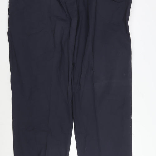 Peter Christian Women's Black Straight Trousers Size 42