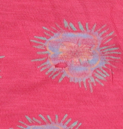 White Stuff Pink Floral Blouse Women Size 18