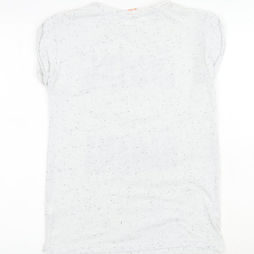 Despicable Me Teens White T-Shirt Size 6 Minions Crew Neck