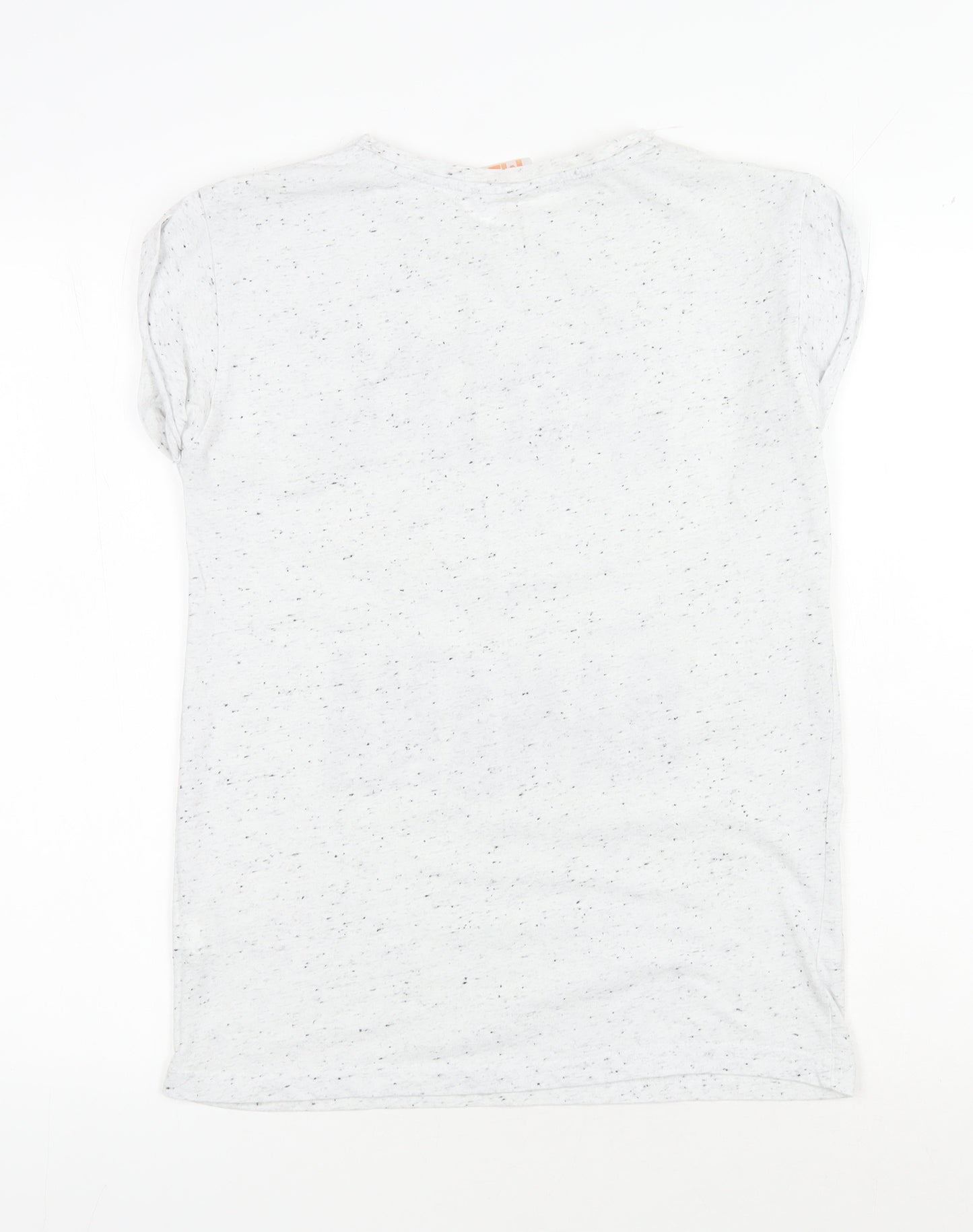 Despicable Me Teens White T-Shirt Size 6 Minions Crew Neck