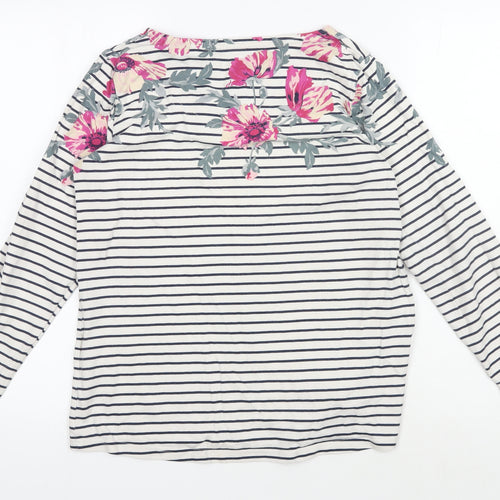 Joules Women's Multicoloured Long-Sleeve T-Shirt, Size 12