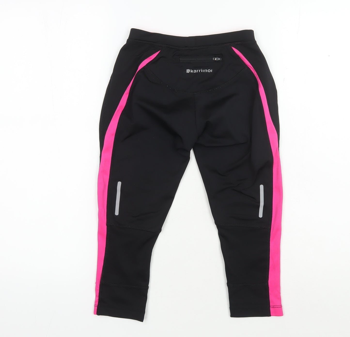 Karrimor Girls Black Running Leggings 11-12 Years Reflective
