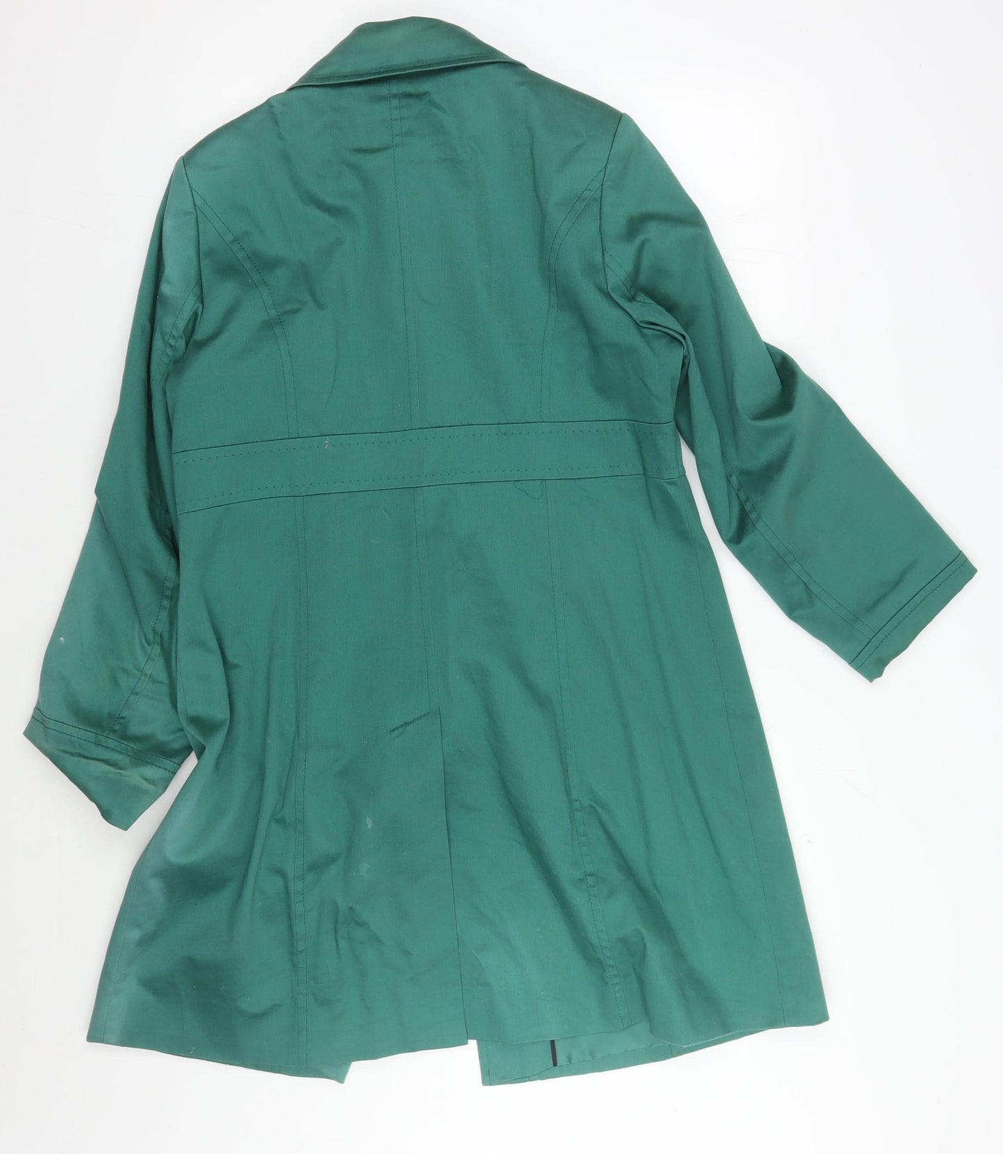 Marks and Spencer Women's Green Coat Size 16