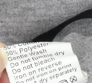 Nicce London Men's Grey Pullover Hoodie Medium