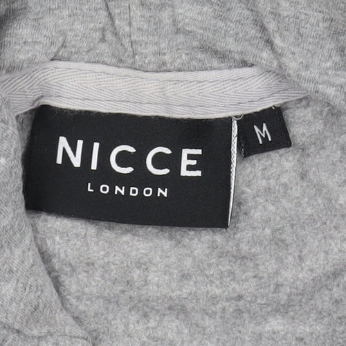 Nicce London Men's Grey Pullover Hoodie Medium