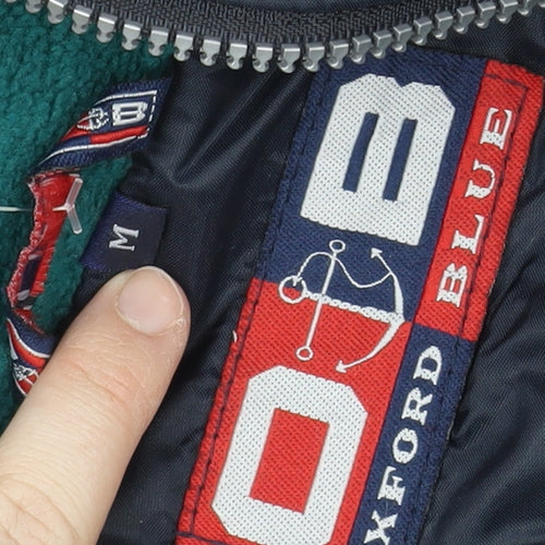 Oxford Blue Men's Blue Windbreaker Jacket M