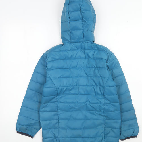 Freedom Trail Girls Blue Puffer Jacket 9-10 Years