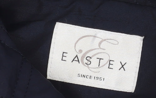 Easttex Women's Blue Quilted Jacket, Size 20, Casual