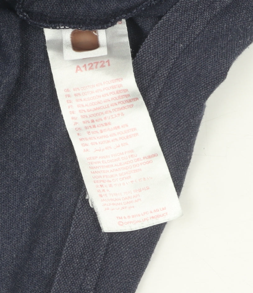 LFC Men's Black Polo Shirt - Medium, Casual Short Sleeve