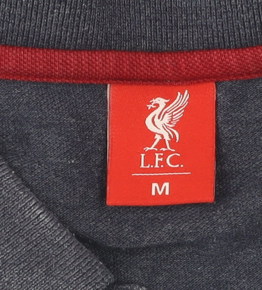 LFC Men's Black Polo Shirt - Medium, Casual Short Sleeve