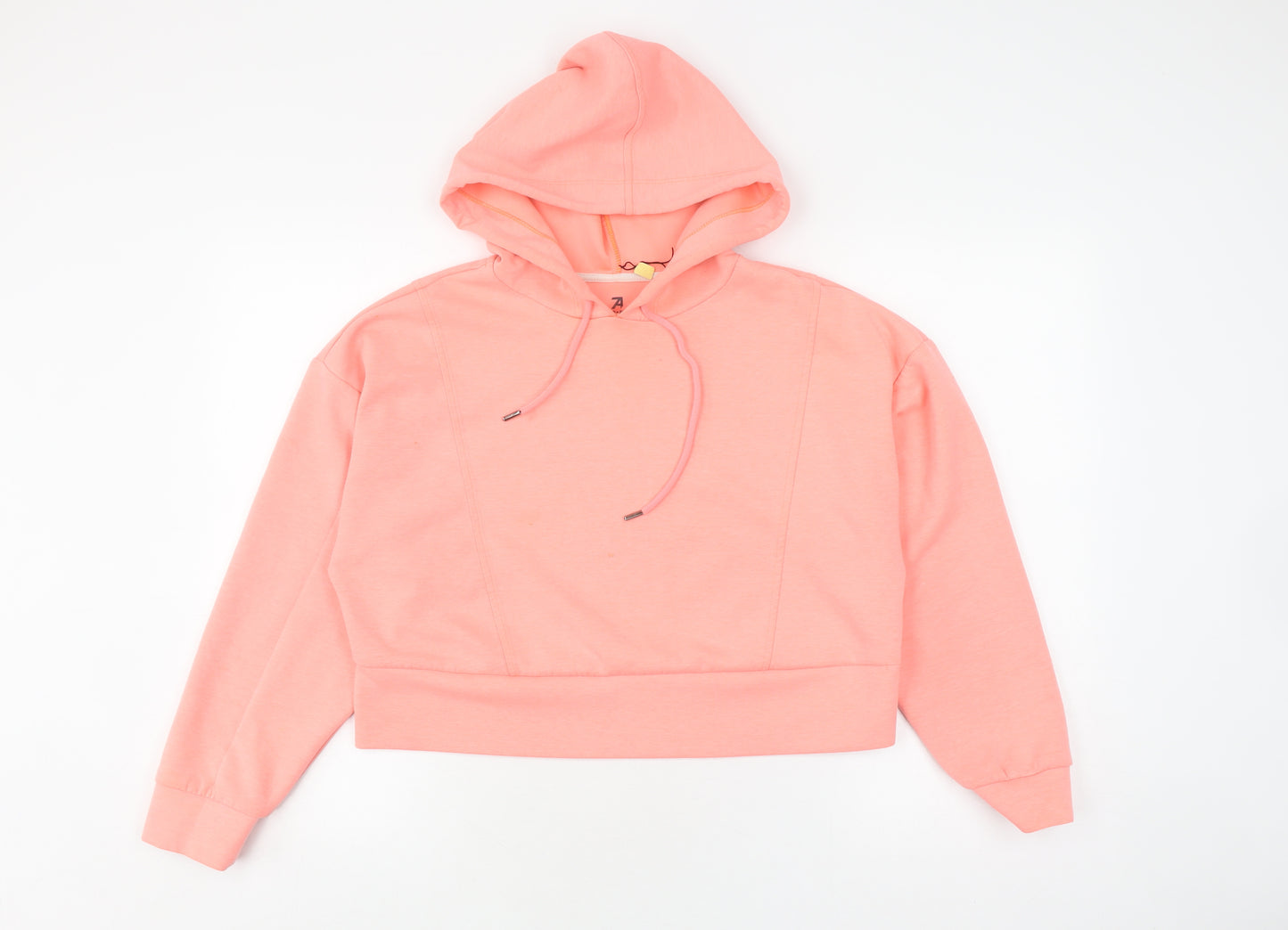 Seven Women Pink Pullover Hoodie Size XL - Sporty Design