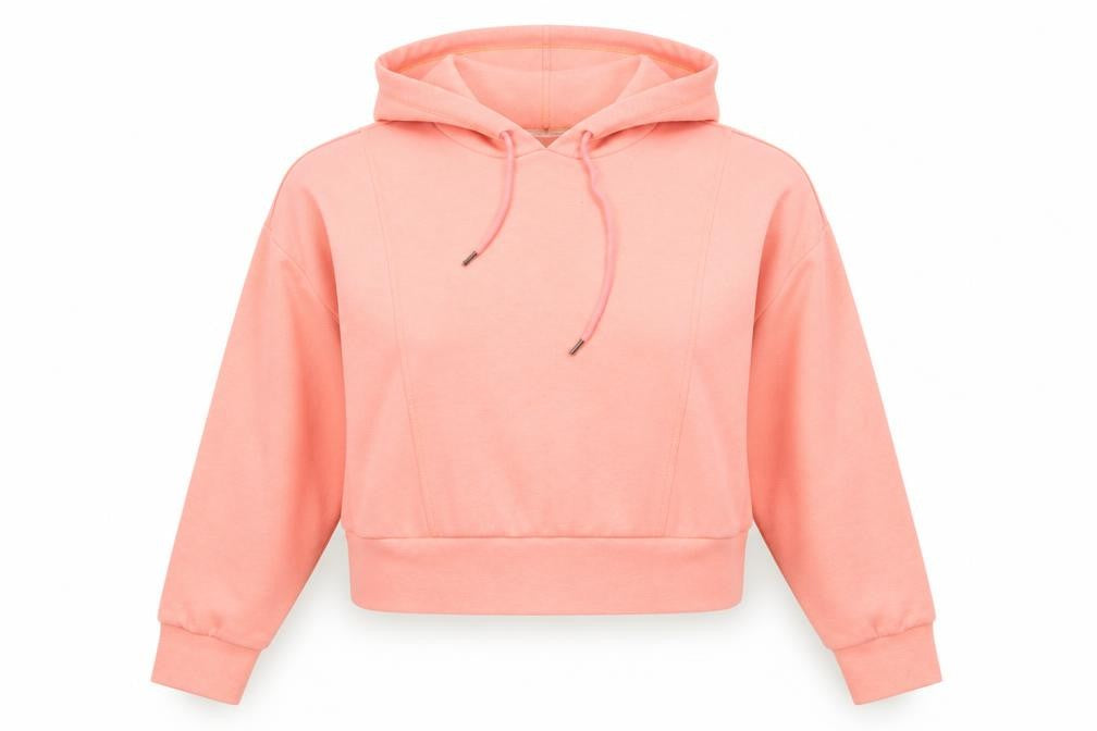 Seven Women Pink Pullover Hoodie Size XL - Sporty Design