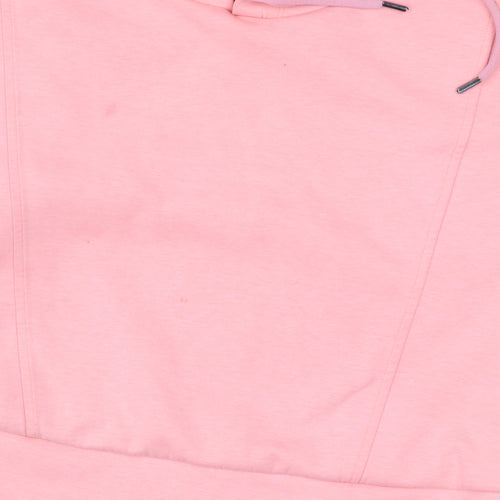 Seven Women Pink Pullover Hoodie Size XL - Sporty Design