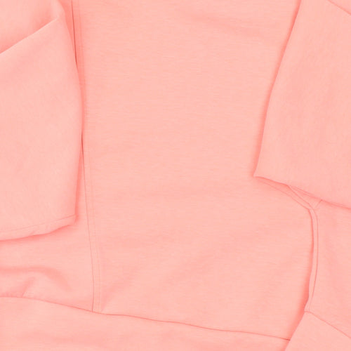 Seven Women Pink Pullover Hoodie Size XL - Sporty Design