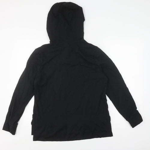MP Black Pullover Hoodie, Unisex M, Lightweight Jersey