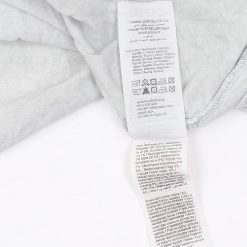 Jack & Jones Men's Grey XXL Crew Neck T-Shirt