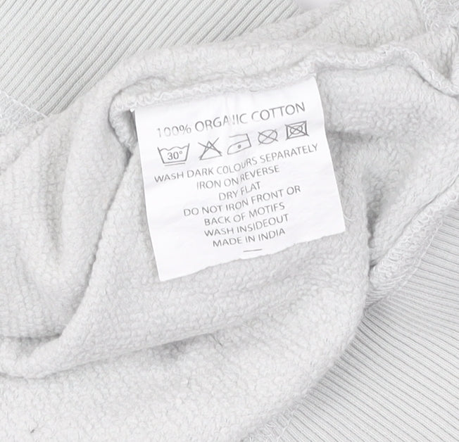 Sienna Women’s White Pullover Sweatshirt, Size 14