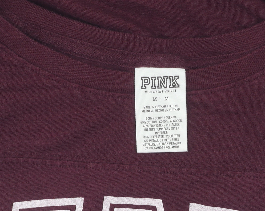 Victoria's Secret Women's Multicoloured T-Shirt, M