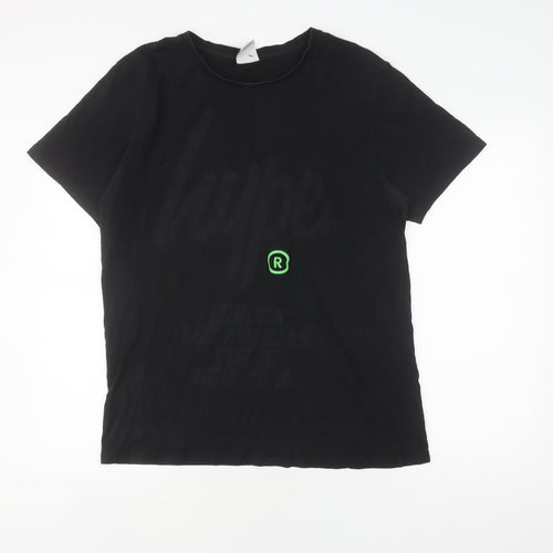 Hype Men's Black XL Logo T-Shirt