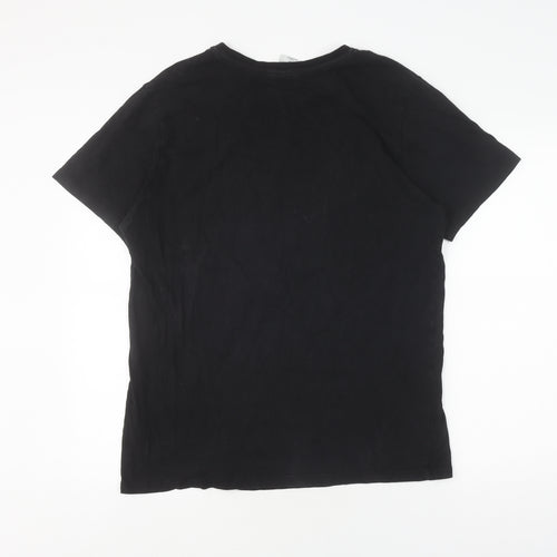 Hype Men's Black XL Logo T-Shirt