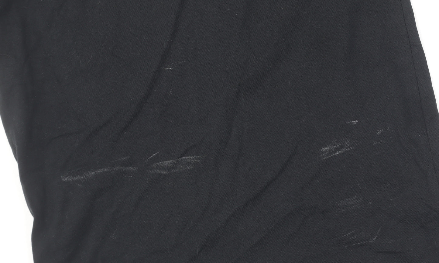 Nike Men's Black Medium Short Sleeve Crew Neck Tee