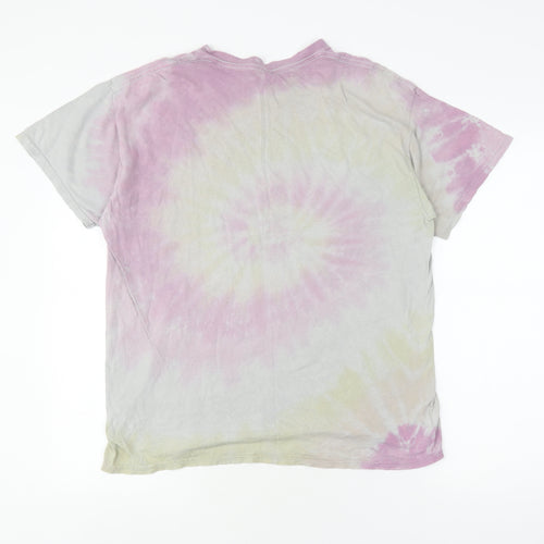 Ellesse Men's Multicoloured Tie-Dye T-Shirt, Size Regular