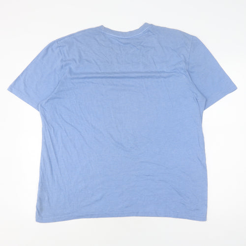 TU Men's Cartoon Blue XL T-Shirt Mr. Grumpy