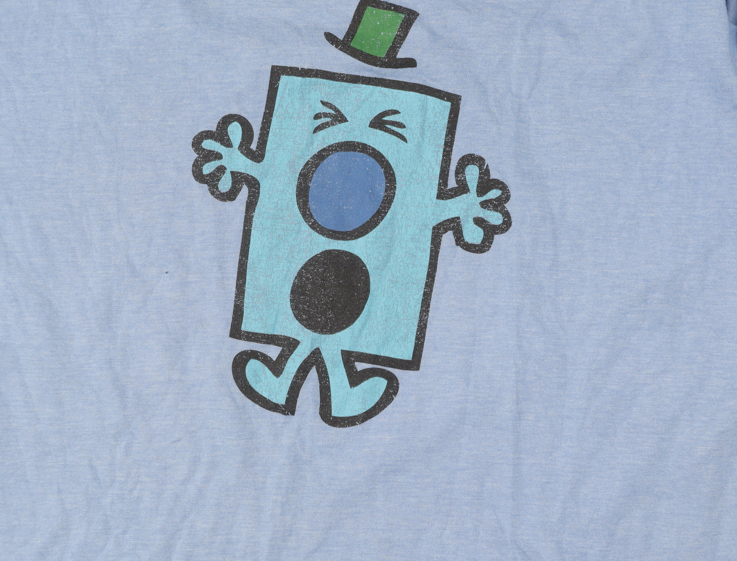 TU Men's Cartoon Blue XL T-Shirt Mr. Grumpy