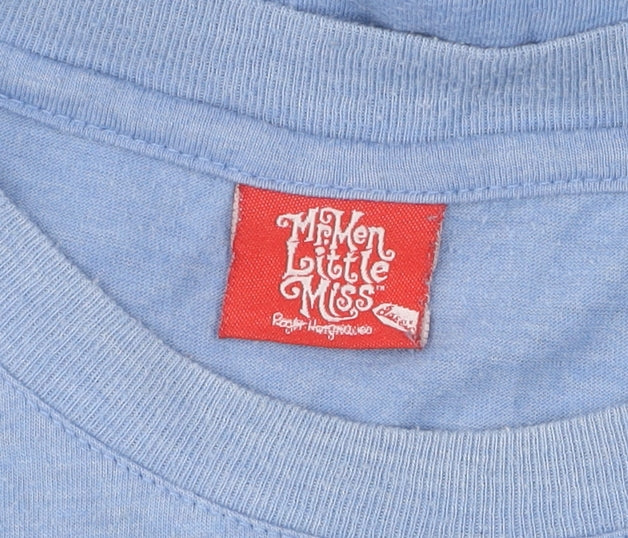 TU Men's Cartoon Blue XL T-Shirt Mr. Grumpy