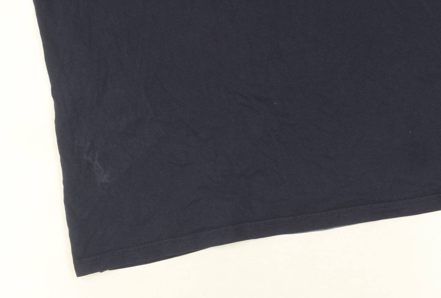 Red Herring Men's XL Blue Colourblock Slim Polo