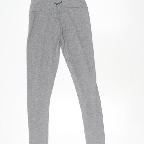 Miss Selfridge Grey Pineapple Leggings, Women, Size 10