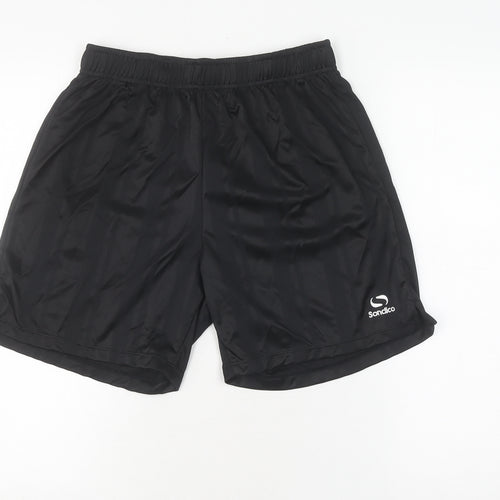 Sondico Men's Black Shorts - S, Sports, Elastic Waist