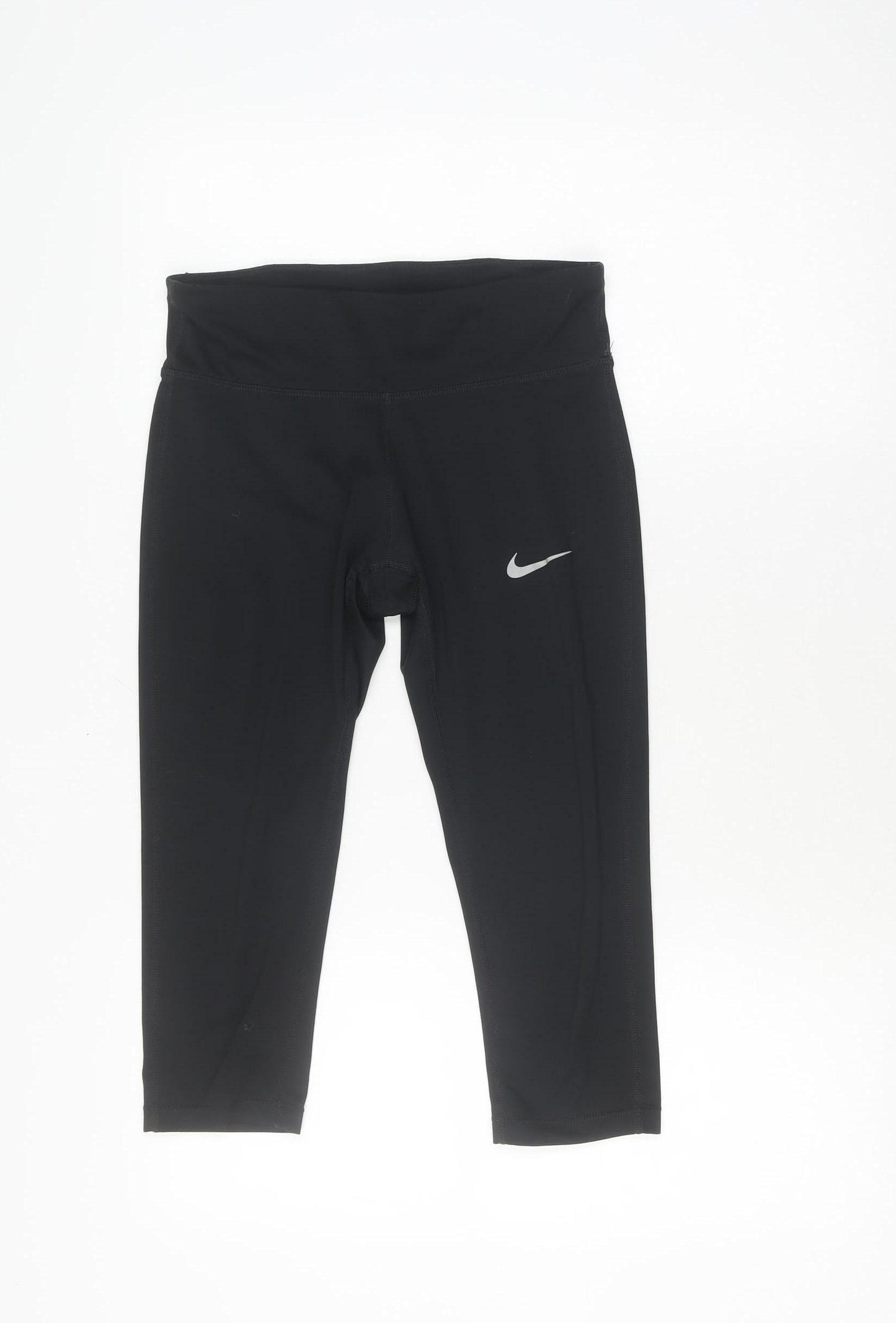 Nike Women’s Black Cropped Leggings S - Running, Gym Wear