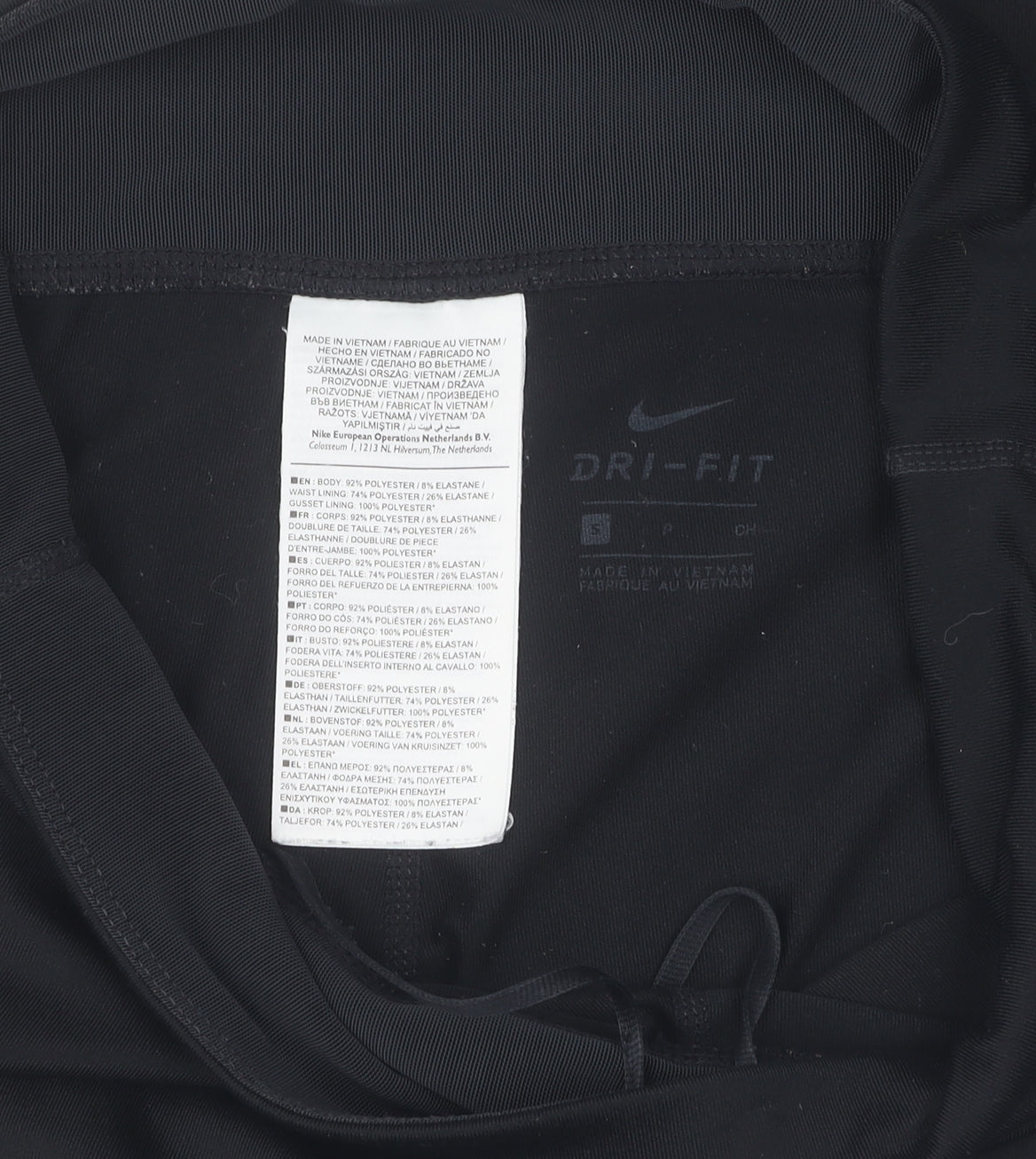 Nike Women’s Black Cropped Leggings S - Running, Gym Wear