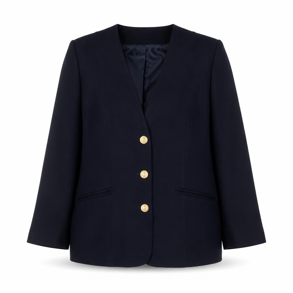 MATCHset Women's Black Suit Jacket, Size 16