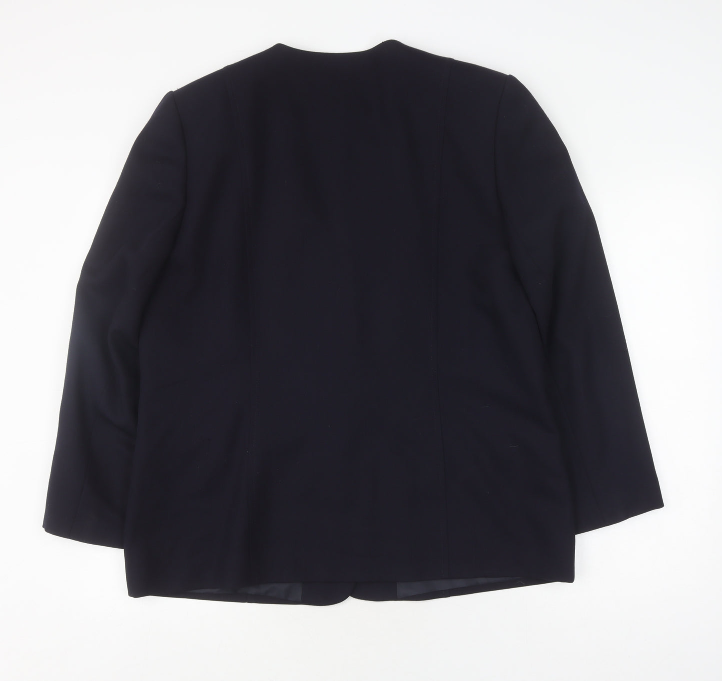 MATCHset Women's Black Suit Jacket, Size 16