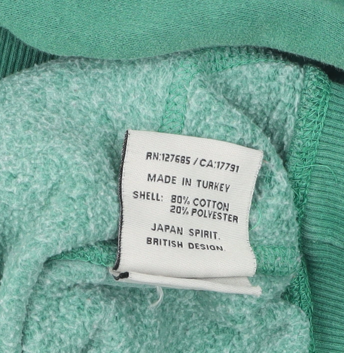 Superdry Men's Green Pullover Hoodie S