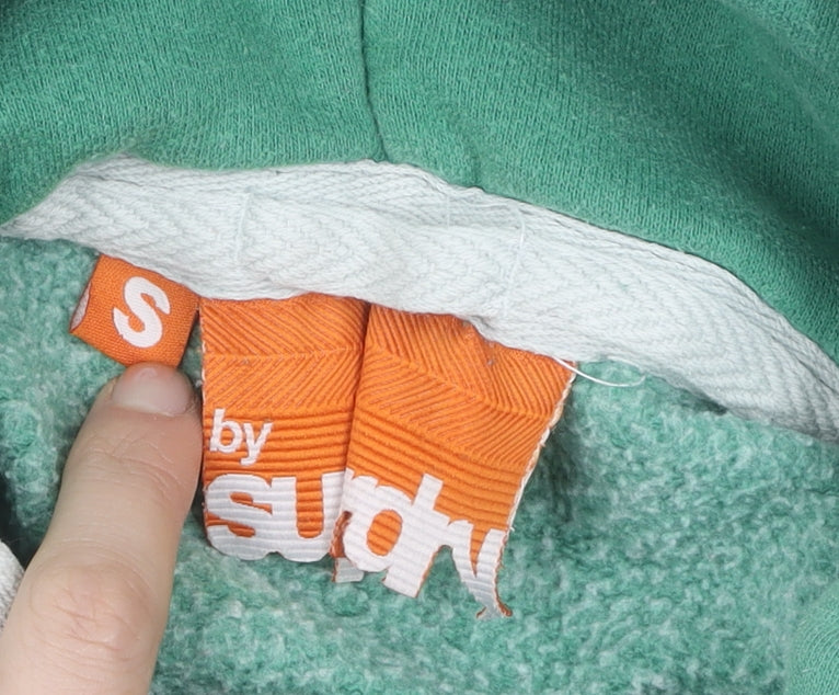 Superdry Men's Green Pullover Hoodie S