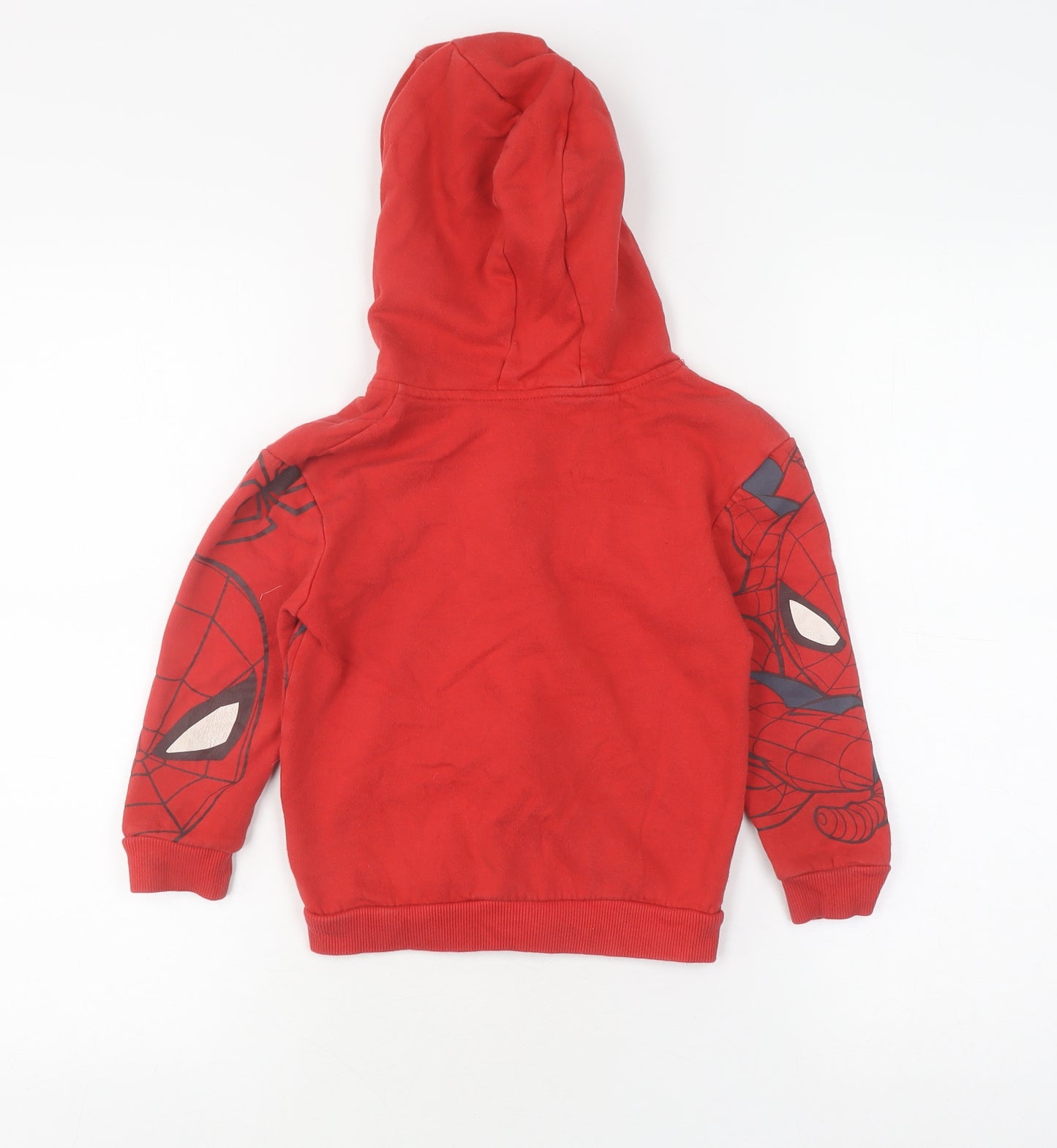 Marvel Boys Red Spider-Man Full Zip Hoodie 5-6 Years