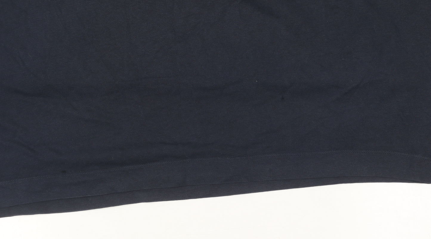 Slazenger Men's Blue 3XL V-Neck T-Shirt