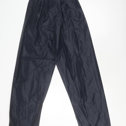 Regatta Black Unisex Rain Trousers, S, Waterproof