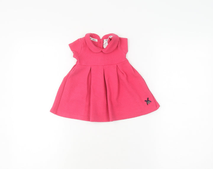 Jasper Conran Girls' Pink A-Line Dress Newborn