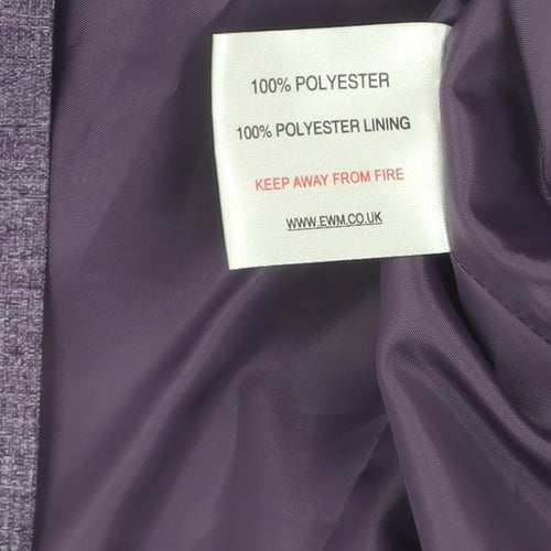 Honor Millburn Women's Purple Blazer Size 12