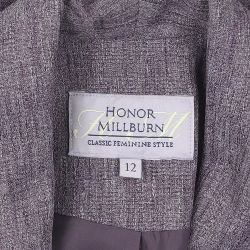Honor Millburn Women's Purple Blazer Size 12