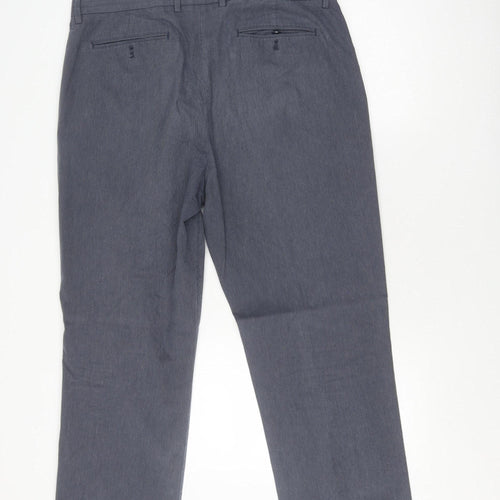 Banana Republic Men's Blue Chino 36 Straight Trousers