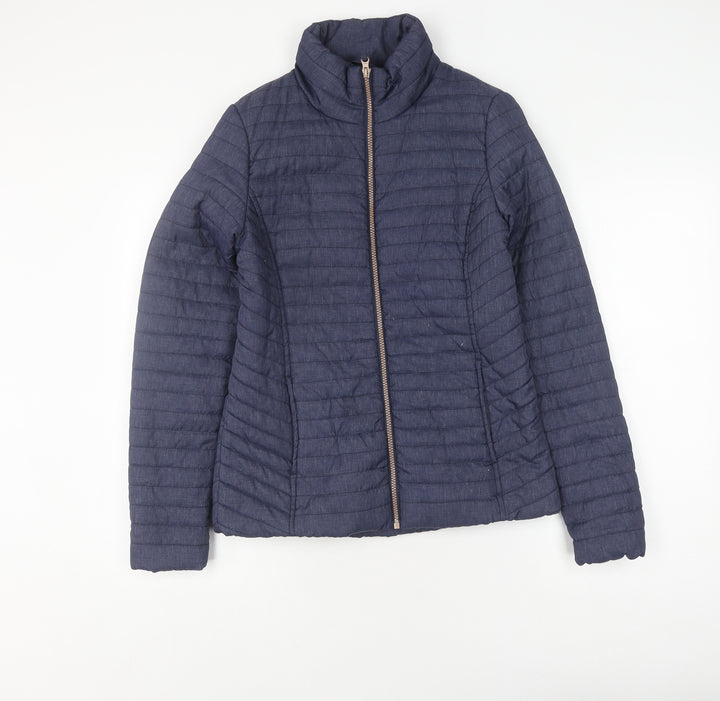 Mountain Warehouse Women's Blue Puffer Jacket Size 8