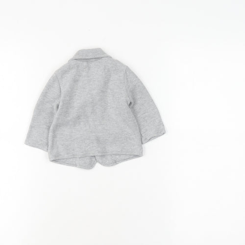 Junior J Grey Unisex Baby Pea Coat 3-6 Months